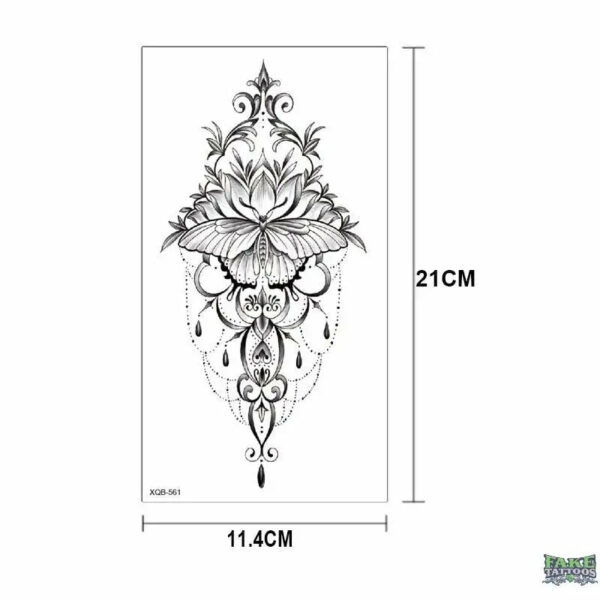 10 Sheets Realistic Snake Temporary Tattoo stickers for Women Men , Fake Snake Tattoo Stickers for Adults Girl’s Arm Body, Black Serpent Peony Floral Kids. - Image 30