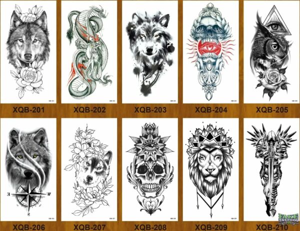 10 Sheets Realistic Snake Temporary Tattoo stickers for Women Men , Fake Snake Tattoo Stickers for Adults Girl’s Arm Body, Black Serpent Peony Floral Kids. - Image 33