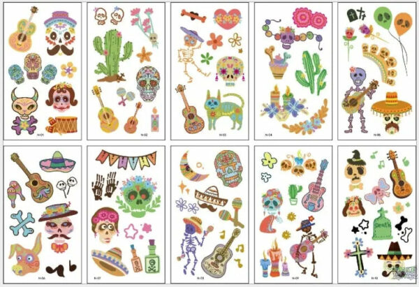 10pcs 3D Spider Tatoo Scorpion Temporary Tattoo Stickers For Halloween Fake Tattoo Body Art Tatuajes Joke Tatouage Temporaire - Image 5