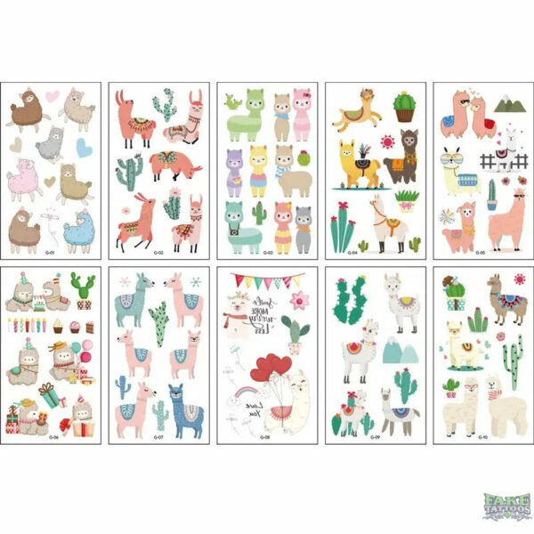 10pcs Fake Tattoo Stickers Cartoon Temporary Tattoo Kids Children Hands Arm DIY Body Art Tatuaze Dla Dzieci Tatuajes Temporales - Image 21