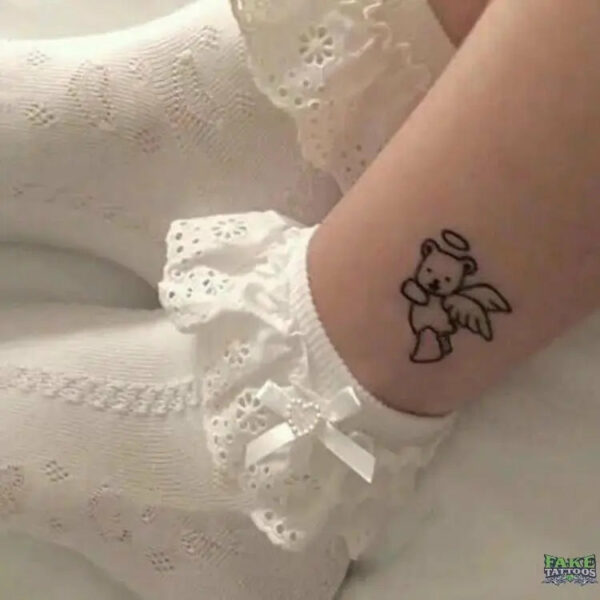 24 small fresh tattoo stickers lasting Korea Harajuku tattoo flowers cartoon star sexy tattoo stickers temporary tattoo stickers - Image 7