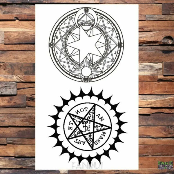 25 Desgin Cool Infinity Letter Endless Watertransfer Tattoo Women Party Tatoo Body Arm Hand Temporary Key Tattoo Sticker Men - Image 14