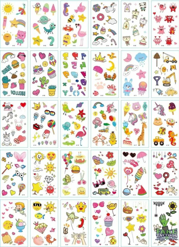 30Pcs Korean Magic Tattoo Water Transfer Sticker For Men And Women Fashion Lasting Environmental Protection And Waterproof - Image 18