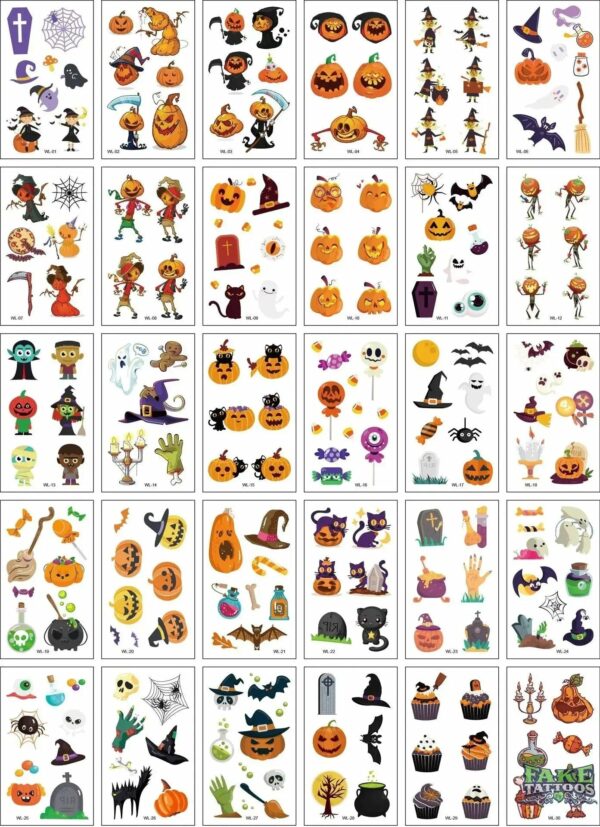 30Pcs Korean Magic Tattoo Water Transfer Sticker For Men And Women Fashion Lasting Environmental Protection And Waterproof - Image 23