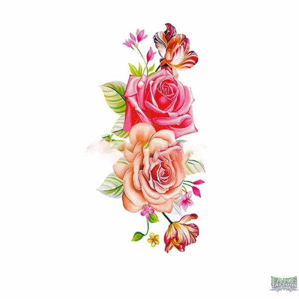 3pcs Waterproof Temporary Fake Tattoos Women Ladies - Image 6