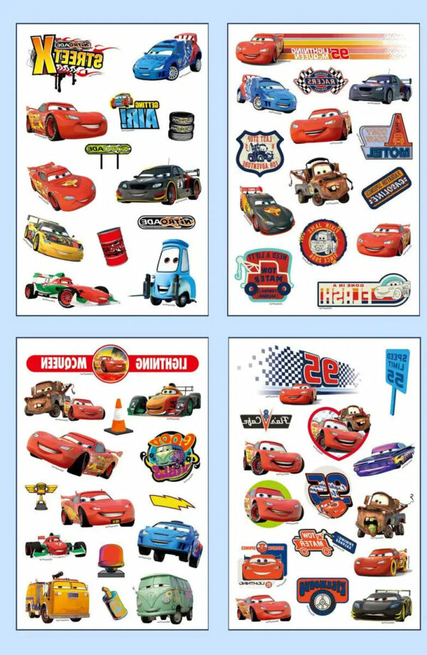 4Pcs/set Disney Avengers Tattoo Stickers Waterproof Original Princess Sofia Sticker Birthday Party Supplies Decoration Kids Gift - Image 14