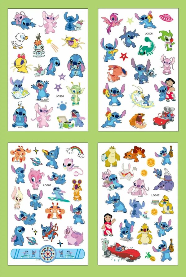 4Pcs/set Disney Avengers Tattoo Stickers Waterproof Original Princess Sofia Sticker Birthday Party Supplies Decoration Kids Gift - Image 13