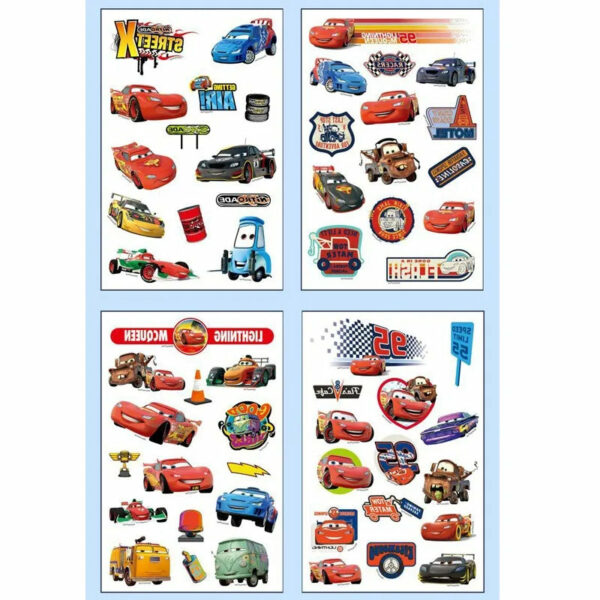 4Pcs/set Tattoo stickers Disney Stitch Princess Sofia Unicorn Frozen Action Figure Cars Cartoon Sticker Kids Girls Birthday Gift - Image 21