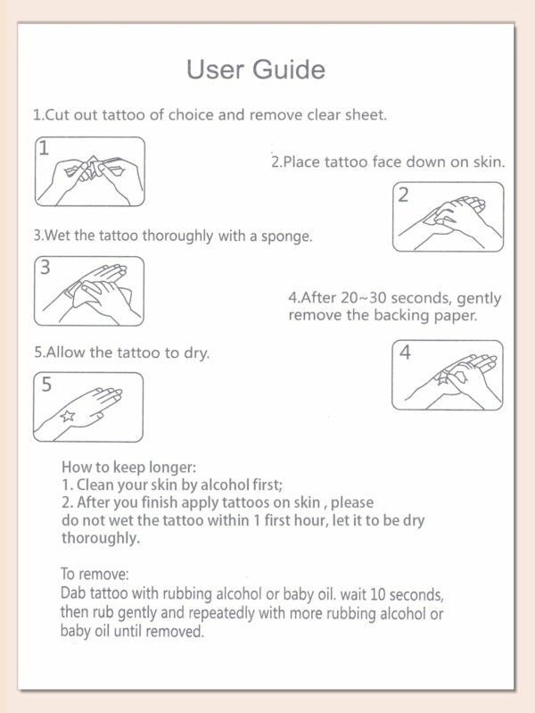 10pcs Waterproof Temporary Tattoo Sticker Fresh Animal Cartoon Lovely Small pattern Flowers Fake Tatto Flash Tatoo for Women Men - Image 4