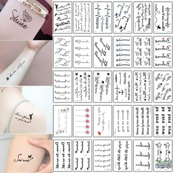 30Pcs/lot Kids Cartoon Halloween Tattoo Sticker Funny Scar Horror Decoration Creative Face Art Holiday Fake Tattoo Stickers Set - Image 8