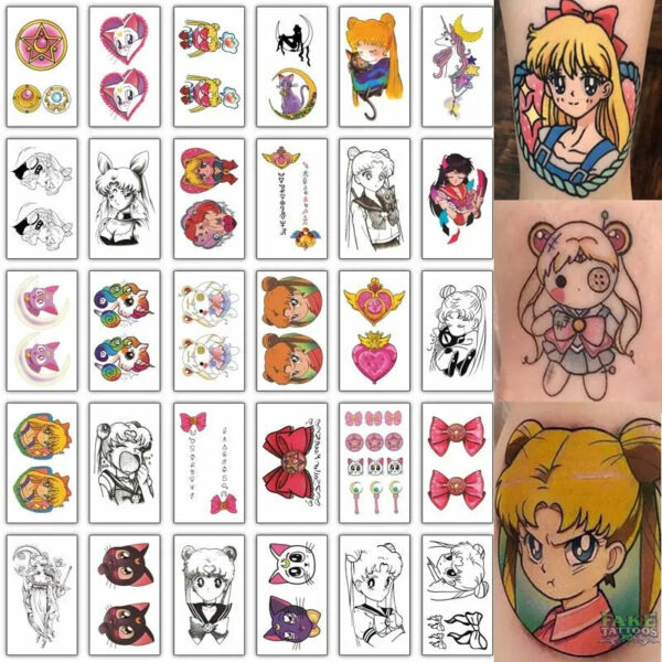 30Pcs/lot Kids Cartoon Halloween Tattoo Sticker Funny Scar Horror Decoration Creative Face Art Holiday Fake Tattoo Stickers Set - Image 10