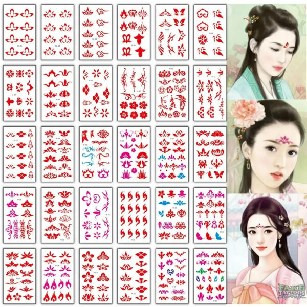 30Pcs/lot Kids Cartoon Halloween Tattoo Sticker Funny Scar Horror Decoration Creative Face Art Holiday Fake Tattoo Stickers Set - Image 11