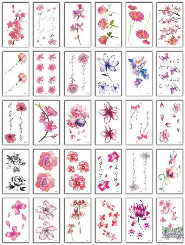 30pcs/lot halloween face tattoo sticker zombie scars tattoos with fake scab blood temporary tattoos stars transfer tatoo sets - Image 4